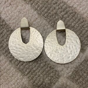 Kendra Scott gold Textured Earrings
